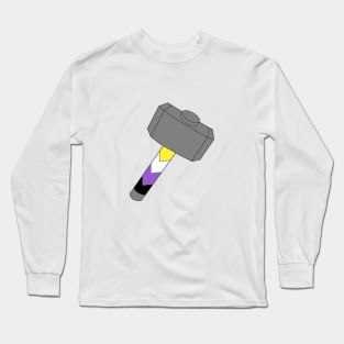 non binary thor pride Long Sleeve T-Shirt